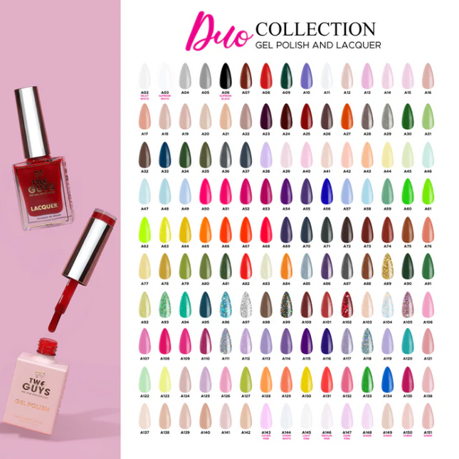 2Guys - Gel & Lacquer Duo (#02 - #75) - NEW 2024