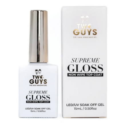 2Guys - Gel Top Coat: Gloss, Matte, Armor (15ml)