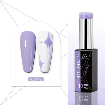 24-Color AS Gel Liner Polish for Nail Art