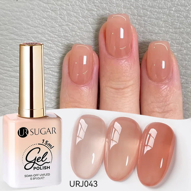 Jelly Nude Translucent Soak-Off Gel Polish