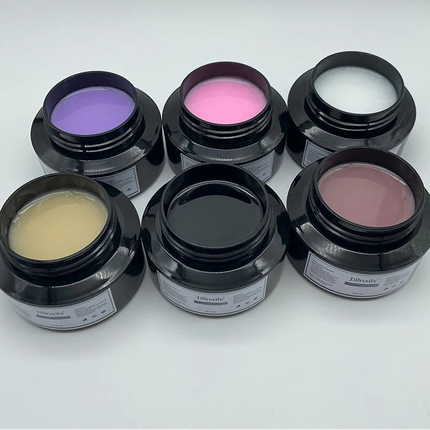 50ml Milky Pink & White Builder Gel for Extensions