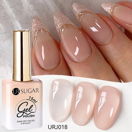 Jelly Gel Polish – Translucent Sheer Nail Gel