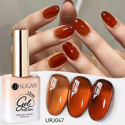 Jelly Gel Polish – Translucent Sheer Nail Gel