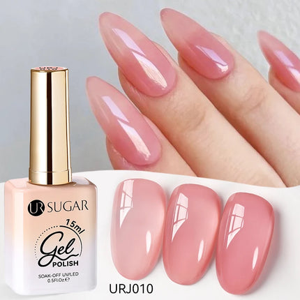 Jelly Nude Translucent Soak-Off Gel Polish