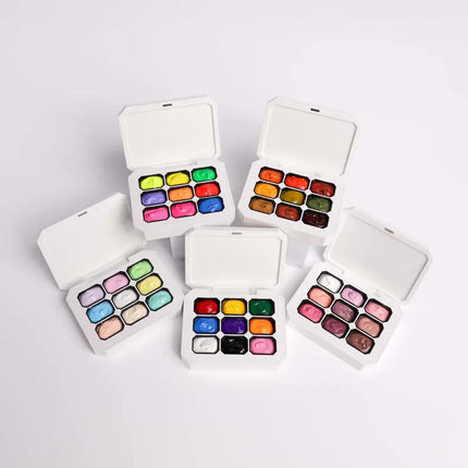 Cre8tion Nail Art Gel - Solid Cream Collection