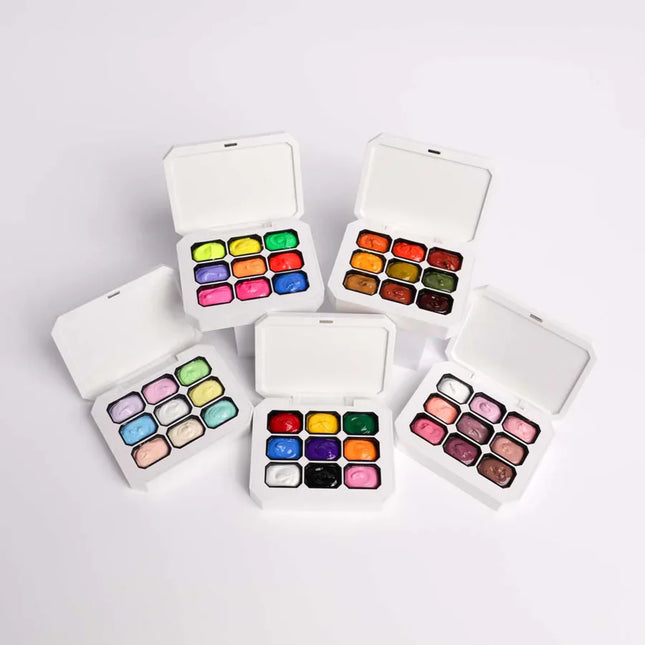 Cre8tion Nail Art Gel - Solid Cream Collection