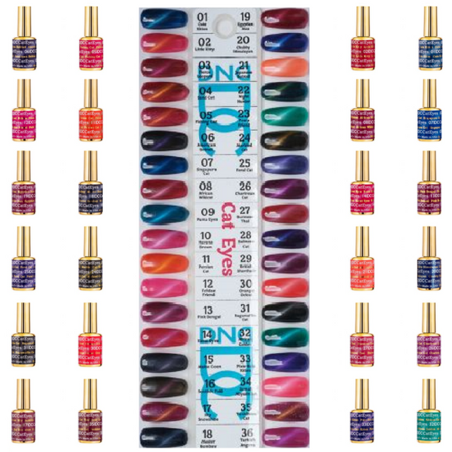 DND - DC Cat Eye Full Set 36 Colors (#01 - #36)