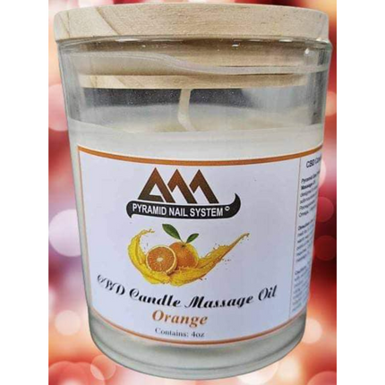 Pyramid - Candle Massage Oil 4oz (Many Scents) - NEW 2025