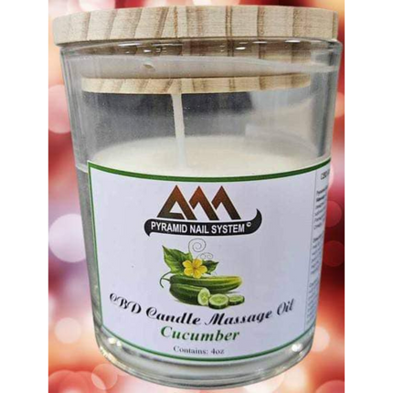 Pyramid - Candle Massage Oil 4oz (Many Scents) - NEW 2025