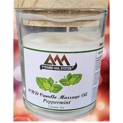 Pyramid - Candle Massage Oil 4oz (Many Scents) - NEW 2025
