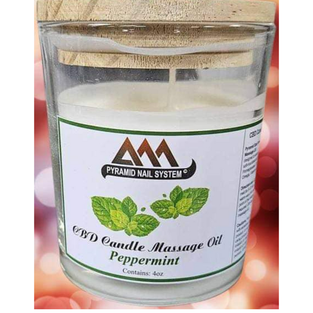 Pyramid - Candle Massage Oil 4oz (Many Scents) - NEW 2025