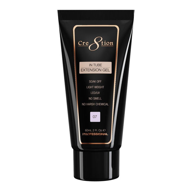 Cre8tion - Tube Polygel Tapgel 60ml (#01 - #36) - NEW