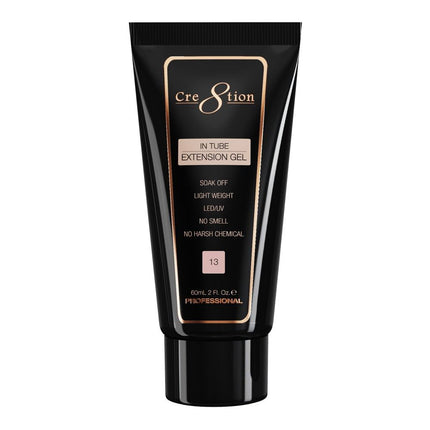 Cre8tion - Tube Polygel Tapgel 60ml (#01 - #36) - NEW