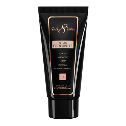Cre8tion - Tube Polygel Tapgel 60ml (#01 - #36) - NEW