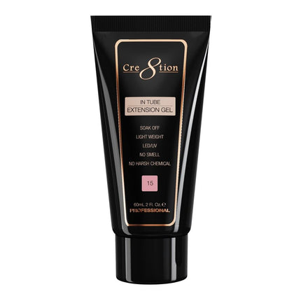 Cre8tion - Tube Polygel Tapgel 60ml (#01 - #36) - NEW