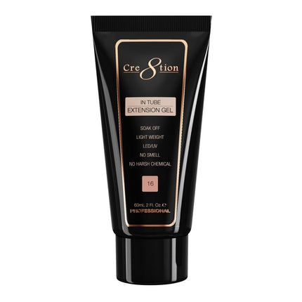 Cre8tion - Tube Polygel Tapgel 60ml (#01 - #36) - NEW