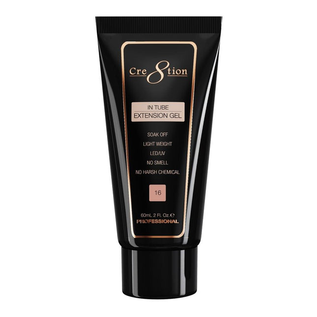 Cre8tion - Tube Polygel Tapgel 60ml (#01 - #36) - NEW