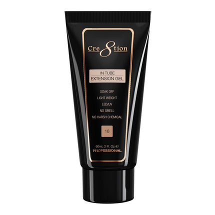 Cre8tion - Tube Polygel Tapgel 60ml (#01 - #36) - NEW
