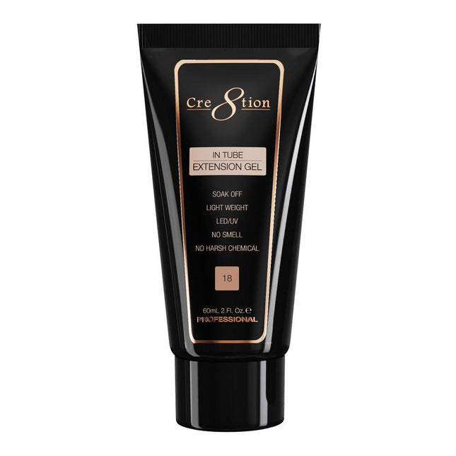Cre8tion - Tube Polygel Tapgel 60ml (#01 - #36) - NEW