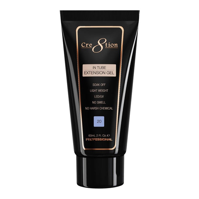 Cre8tion - Tube Polygel Tapgel 60ml (#01 - #36) - NEW