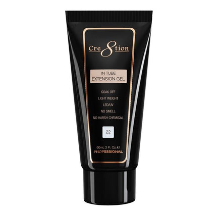 Cre8tion - Tube Polygel Tapgel 60ml (#01 - #36) - NEW