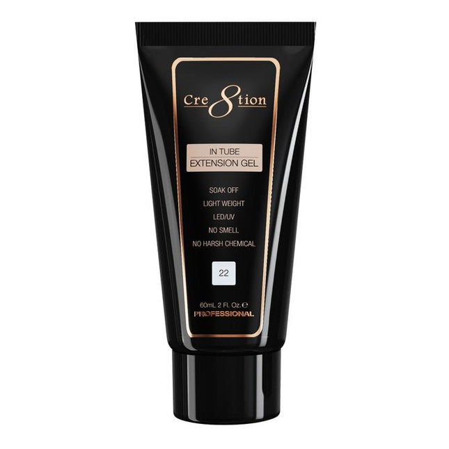 Cre8tion - Tube Polygel Tapgel 60ml (#01 - #36) - NEW