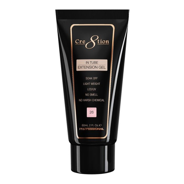 Cre8tion - Tube Polygel Tapgel 60ml (#01 - #36) - NEW