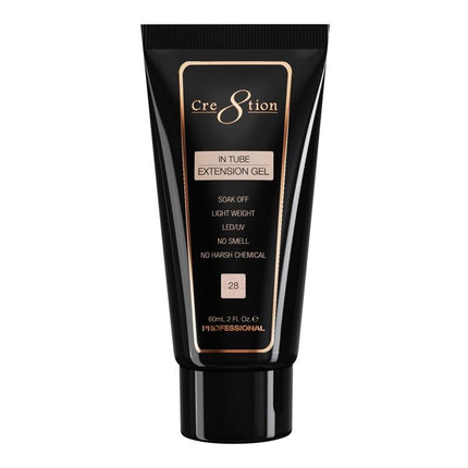Cre8tion - Tube Polygel Tapgel 60ml (#01 - #36) - NEW