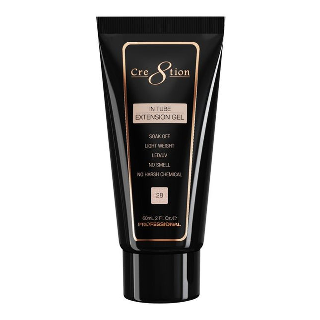 Cre8tion - Tube Polygel Tapgel 60ml (#01 - #36) - NEW
