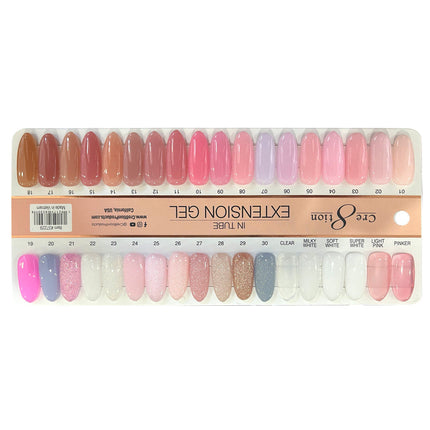 Cre8tion - Tube Polygel Tapgel Full Set 2oz (#01 - #36)