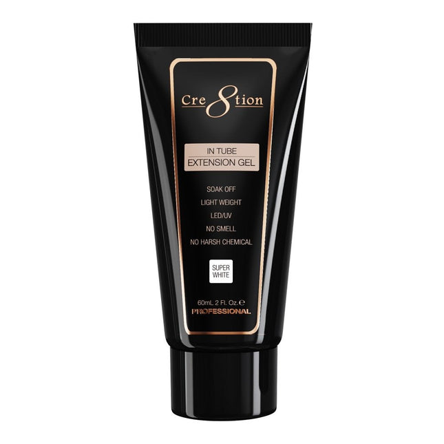 Cre8tion - Tube Polygel Tapgel 60ml (#01 - #36) - NEW