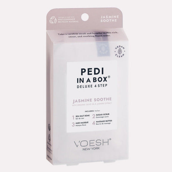 VOESH - Deluxe Pedicure 4in1 Case 50pcs - Jasmine Soothe