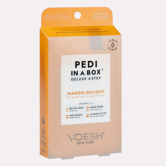 VOESH - Deluxe Pedicure 4in1 Case 50pcs - Mango Delight