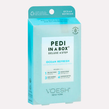 VOESH - Deluxe Pedicure 4in1 Case 50pcs- Ocean Refresh