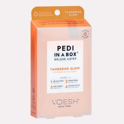 VOESH - Deluxe Pedicure 4in1 Case 50pcs - Tangerine Glow