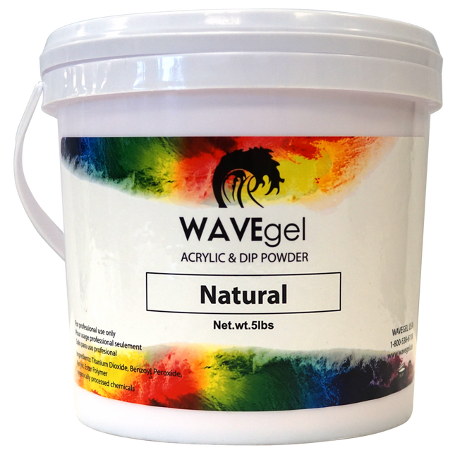 WaveGel - Acrylic Dip Powder Refill 5lbs (Many Colors) - NEW 2025