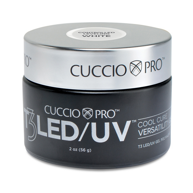 Cuccio T3 LED/UV Controlled Leveling Gel - White