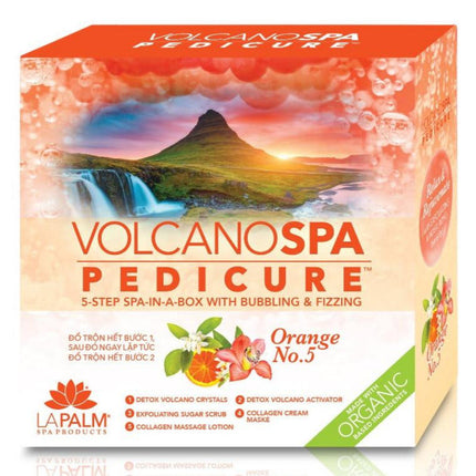 Volcano - Spa Pedicure 5in1 (Case 36 Boxes) - Orange No.5
