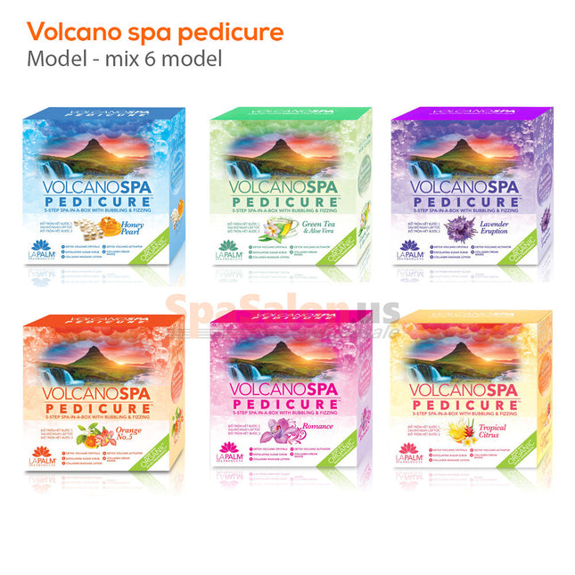 Volcano - Pedicure 5in1 (Case 36 Boxes) - Many Scents
