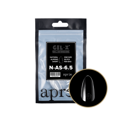 Apres Gel-X Tips 2.0 - NATURAL Almond Refill Bag