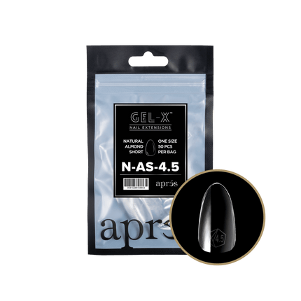 Apres Gel-X Tips 2.0 - NATURAL Almond Refill Bag