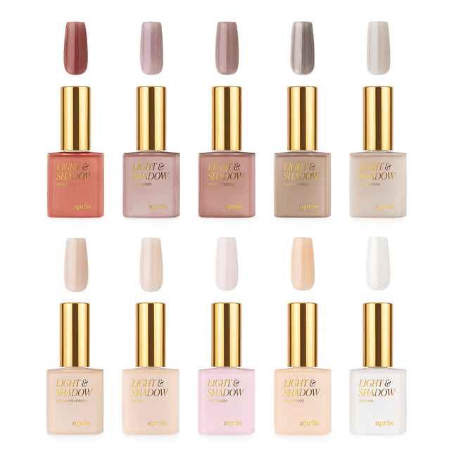 Apres - Light & Shadow - Sheer Gel Couleur Collection - Winter (#701 -710)