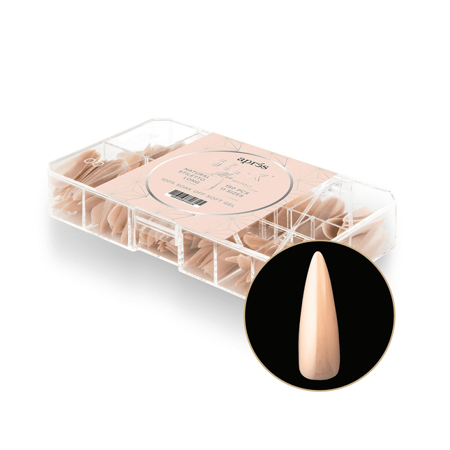 Apres Neutrals Gel-X Tips - Alex NATURAL 150pcs