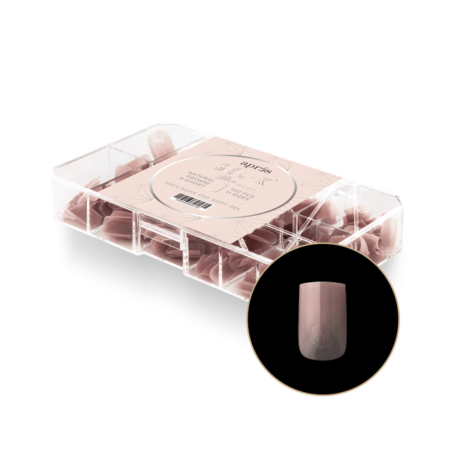 Apres Neutrals Gel-X Tips - MIA NATURAL 150pcs