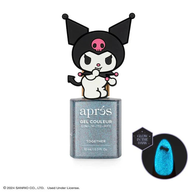 Apres x Kuromi Naughty and Nice - Flash Glitter - Gel Couleur 10ml