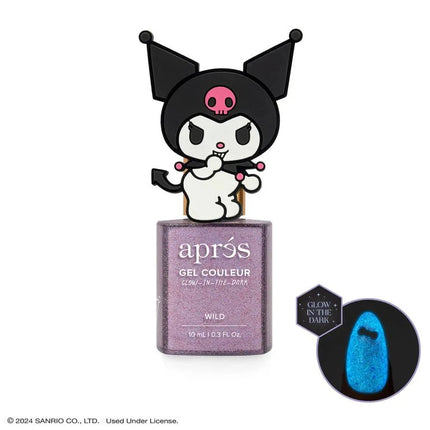 Apres x Kuromi Naughty and Nice - Flash Glitter - Gel Couleur 10ml