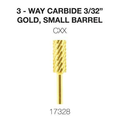 Cre8tion - Carbide Gold - Small & Large 3/32 - 3Way