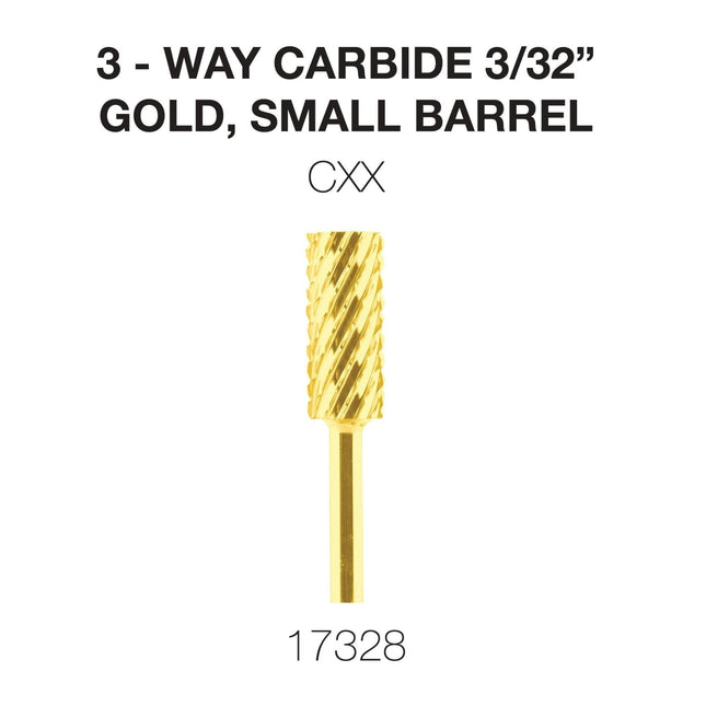 Cre8tion - Carbide Gold - Small & Large 3/32 - 3Way