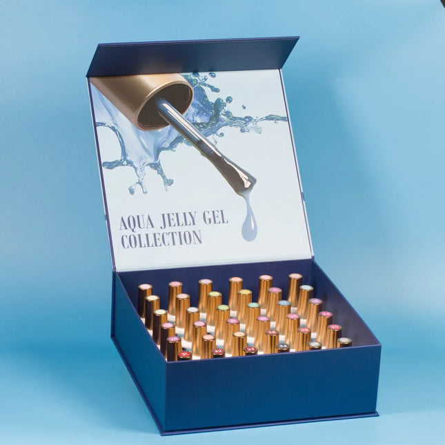 Chisel Aqua Jelly Gel Collection 36 Color -  Free sample + Magnet