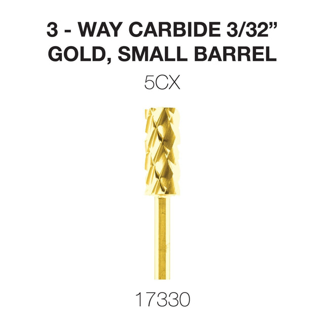 Cre8tion - Carbide Gold - Small & Large 3/32 - 3Way